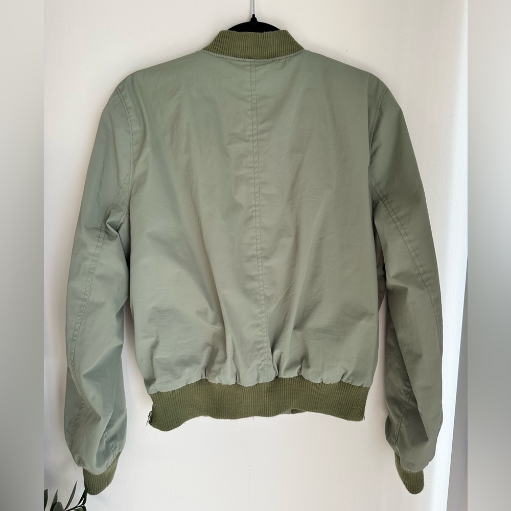 Madewell Side Zip Bomber Jacket - Picture 4 of 5